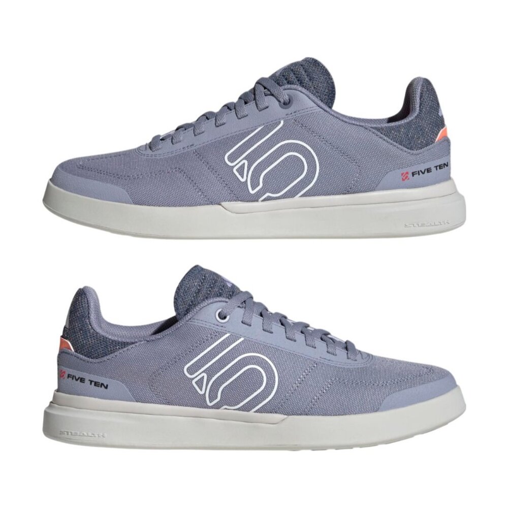 adidas Five Ten Sleuth DLX Womens Bike Shoes Silver Violet White HQ2116 NEW